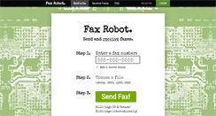 Desktop Screenshot of faxrobot.com